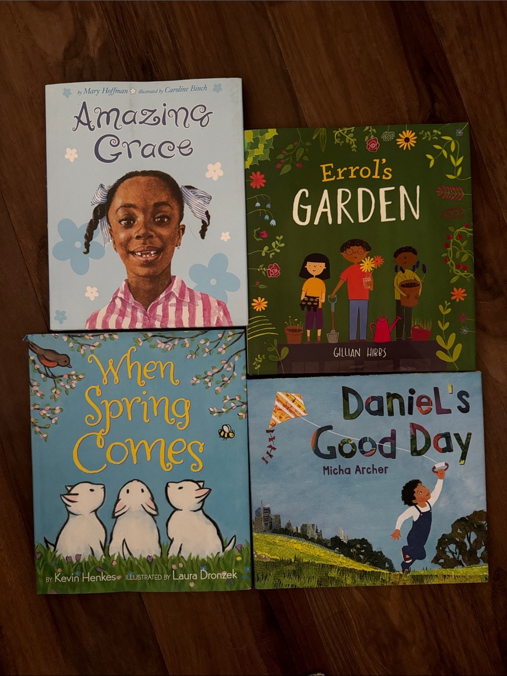 Set of 4 Children’s Picture Books - hard cover